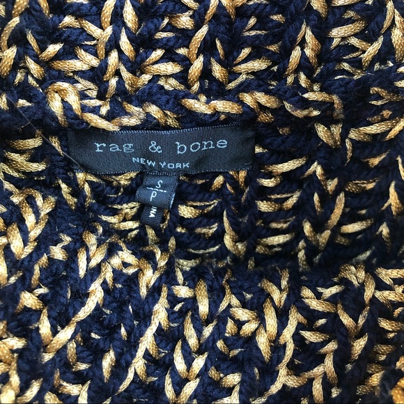 Rag & Bone Sandra Crop Melange Turtleneck Sweater - Picture 7 of 16